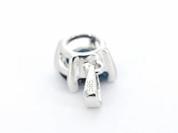 Witgouden hanger met topaas, excl. ketting - afbeelding 11 van  11