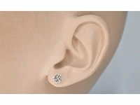 Witgouden oorbellen diamant 1.60 ct - afbeelding 2 van  6
