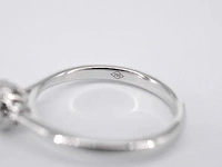 Witgouden ring diamant 0.35 ct - afbeelding 4 van  8
