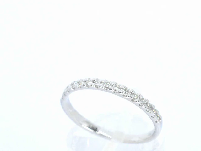 Witgouden ring diamant - afbeelding 4 van  6