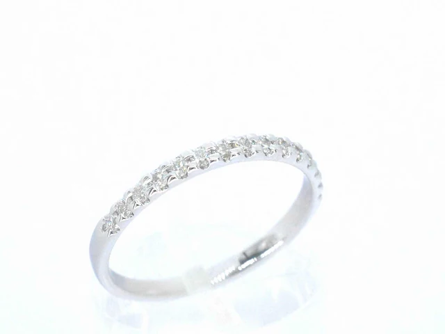 Witgouden ring diamant - afbeelding 5 van  6