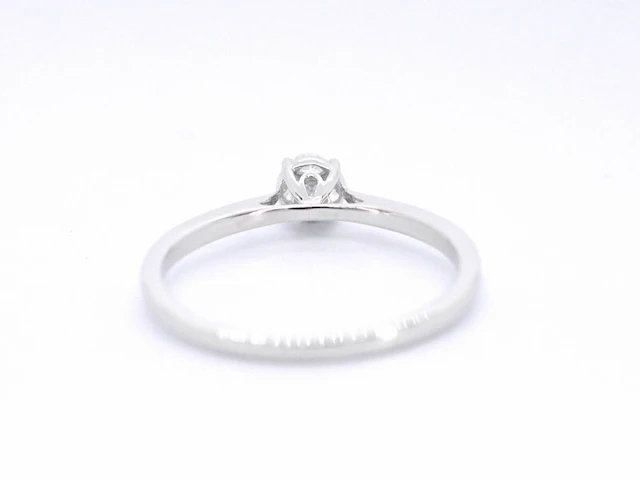 Witgouden ring met diamant - afbeelding 9 van  11