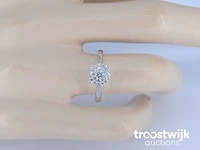 Witgouden ring met diamanten - afbeelding 2 van  9