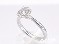 Witgouden ring met diamanten - afbeelding 4 van  9
