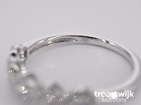 Witgouden ring met diamanten - afbeelding 8 van  9