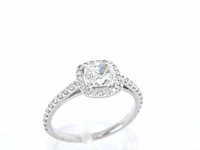 Witgouden ring met diamanten - afbeelding 5 van  10