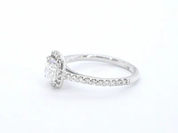 Witgouden ring met diamanten - afbeelding 6 van  10