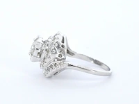 Witgouden ring met diamanten - afbeelding 5 van  9