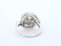 Witgouden ring met diamanten - afbeelding 7 van  9