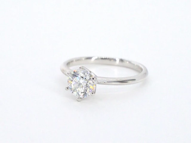 Witgouden ring met een briljant geslepen diamant van 1.50 carat - afbeelding 10 van  11