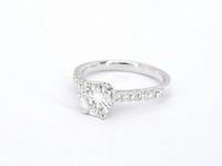 Witgouden ring met een diamant van 1.00 carat - afbeelding 5 van  8