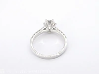 Witgouden ring met een diamant van 1.00 carat - afbeelding 7 van  8