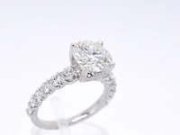 Witgouden ring met een diamant van 2.00 carat - afbeelding 4 van  7