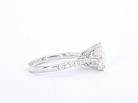 Witgouden ring met een diamant van 2.02 carat - afbeelding 5 van  9