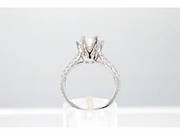 Witgouden ring met een diamant van 3.00 carat - afbeelding 5 van  7