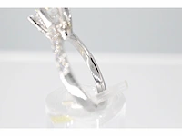 Witgouden ring met een diamant van 3.00 carat - afbeelding 6 van  7