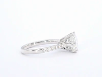 Witgouden ring met een diamant van 3.00 carat - afbeelding 6 van  8