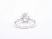 Witgouden ring met een diamant van 4.00 carat - afbeelding 9 van  10