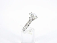 Witgouden ring met een diamant van 5.00 carat - afbeelding 7 van  11