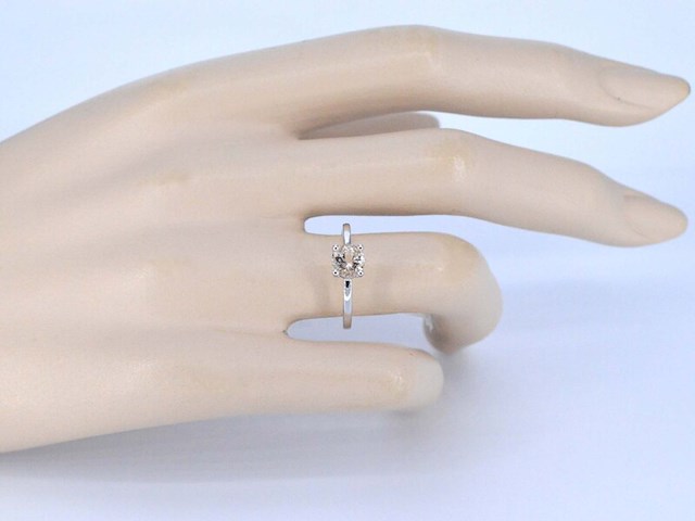 Witgouden ring met morganiet - afbeelding 5 van  11