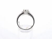 Witgouden ring met natuurlijk diamanten van 1.20 carat totaal - afbeelding 7 van  12