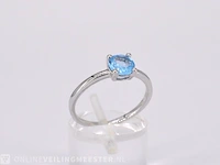 Witgouden ring met topaas - afbeelding 5 van  9