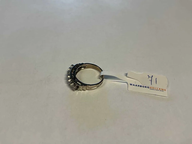 Witgouden ring - afbeelding 2 van  3