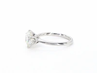 Witgouden solitair ring met 2.00 carat briljant geslepen diamant - afbeelding 8 van  11