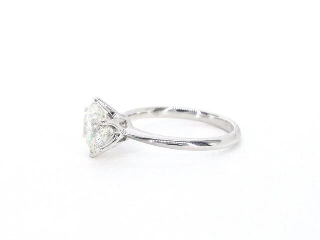 Witgouden solitair ring met 2.00 carat briljant geslepen diamant - afbeelding 7 van  11