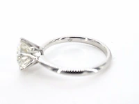 Witgouden solitair ring met 2.00 carat briljant geslepen diamant - afbeelding 11 van  11