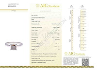 Witgouden solitair ring met diamant - afbeelding 2 van  12