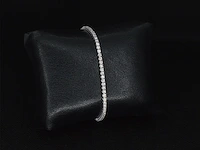 Witgouden tennisarmband met 2.53 carat briljant geslepen diamanten - afbeelding 4 van  9