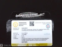 Witgouden tennisarmband met 7.16 carat briljant geslepen diamanten - afbeelding 3 van  9