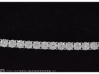 Witgouden tennisarmband met diamanten 3.00 carat - afbeelding 6 van  6