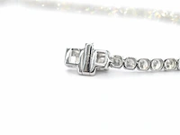Witgouden tennisarmband met diamanten 3.00 carat - afbeelding 4 van  8