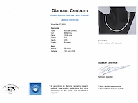 Witgouden tenniscollier met briljant geslepen van 10.00 carat - afbeelding 3 van  7