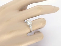 Witgouden trinity ring met een diamant van 2.00 carat - afbeelding 2 van  9