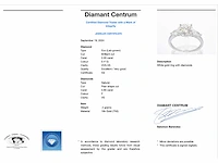 Witgouden trinity ring met een diamant van 2.00 carat - afbeelding 3 van  9