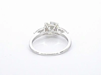 Witgouden trinity ring met een diamant van 2.00 carat - afbeelding 8 van  9