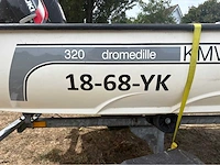 With dromedille 320 met suzuki dt9.9 & trailer - afbeelding 3 van  36