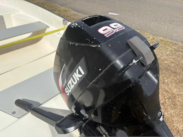 With dromedille 320 met suzuki dt9.9 & trailer - afbeelding 10 van  36