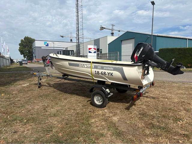 With dromedille 320 met suzuki dt9.9 & trailer - afbeelding 31 van  36