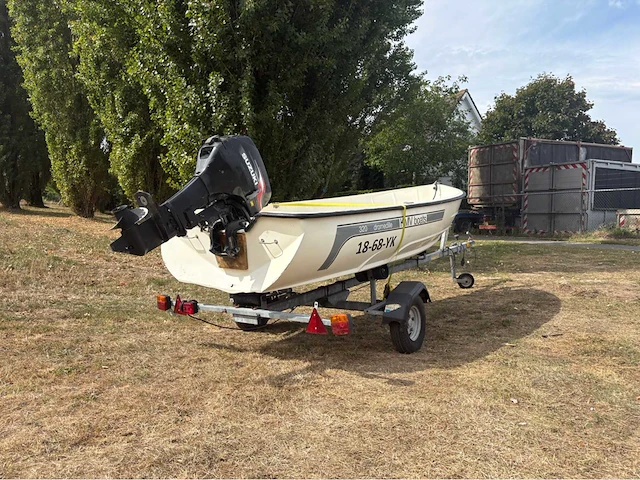 With dromedille 320 met suzuki dt9.9 & trailer - afbeelding 34 van  36