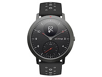 Withings unisex's steel hr sport is a hybrid smartwatch 40mm zwart - afbeelding 1 van  4