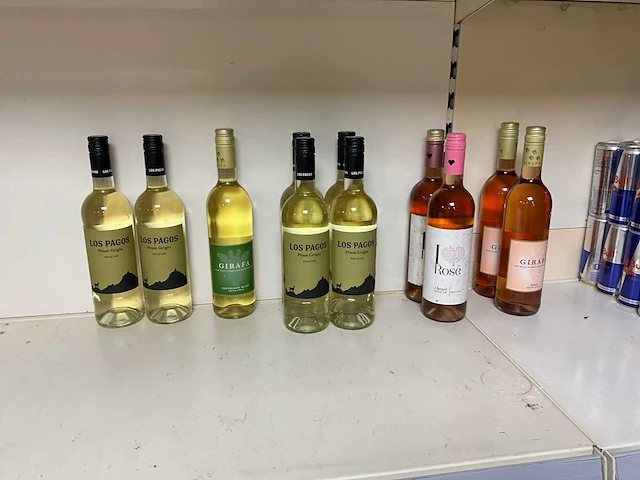 Witte en rosé wijn (11x) - afbeelding 1 van  6