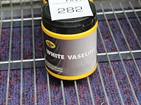 Witte vaseline kroon oil 3 potten. excl. draadmand - afbeelding 2 van  2
