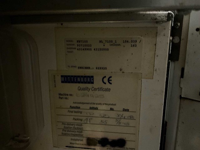 Wittenborg koffieautomaat - afbeelding 5 van  5