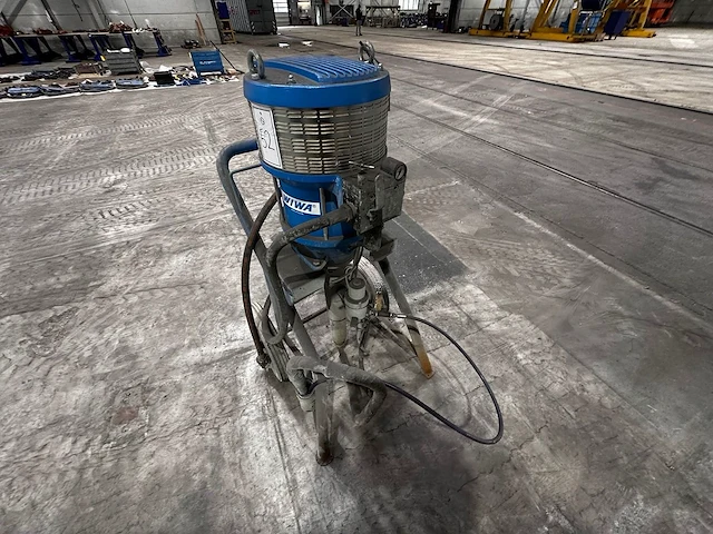 Wiwa - gx serie - laquer spray and roller machine - afbeelding 1 van  6