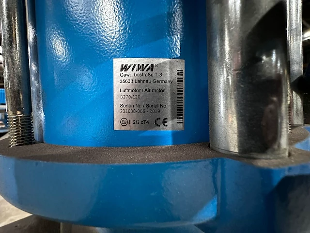 Wiwa - gx serie - laquer spray and roller machine - afbeelding 5 van  6