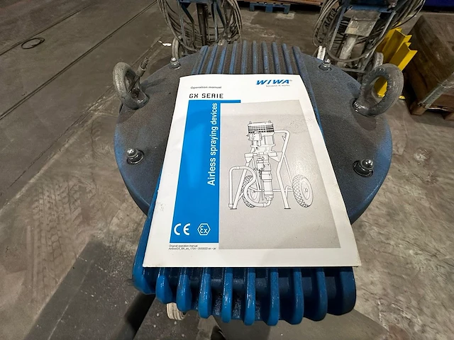 Wiwa - gx serie - laquer spray and roller machine - afbeelding 6 van  6